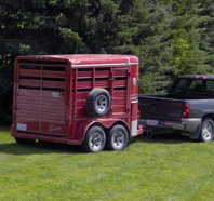 Towing a horse trailer