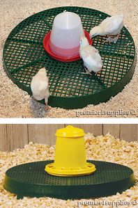 Poultry Chick Stand used for feeding and watering