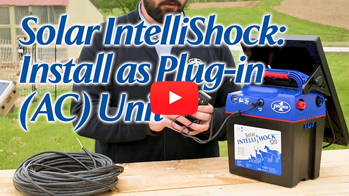 Solar IntelliShock: Install as a Plug-in (AC) Unit