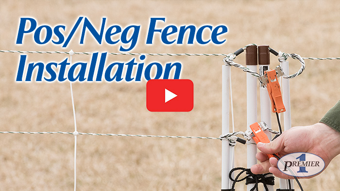 How to install a Positive/Negative electric fence