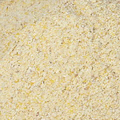 appearance of ground corn using the ercolino feed grinder and 2.5mm sieve