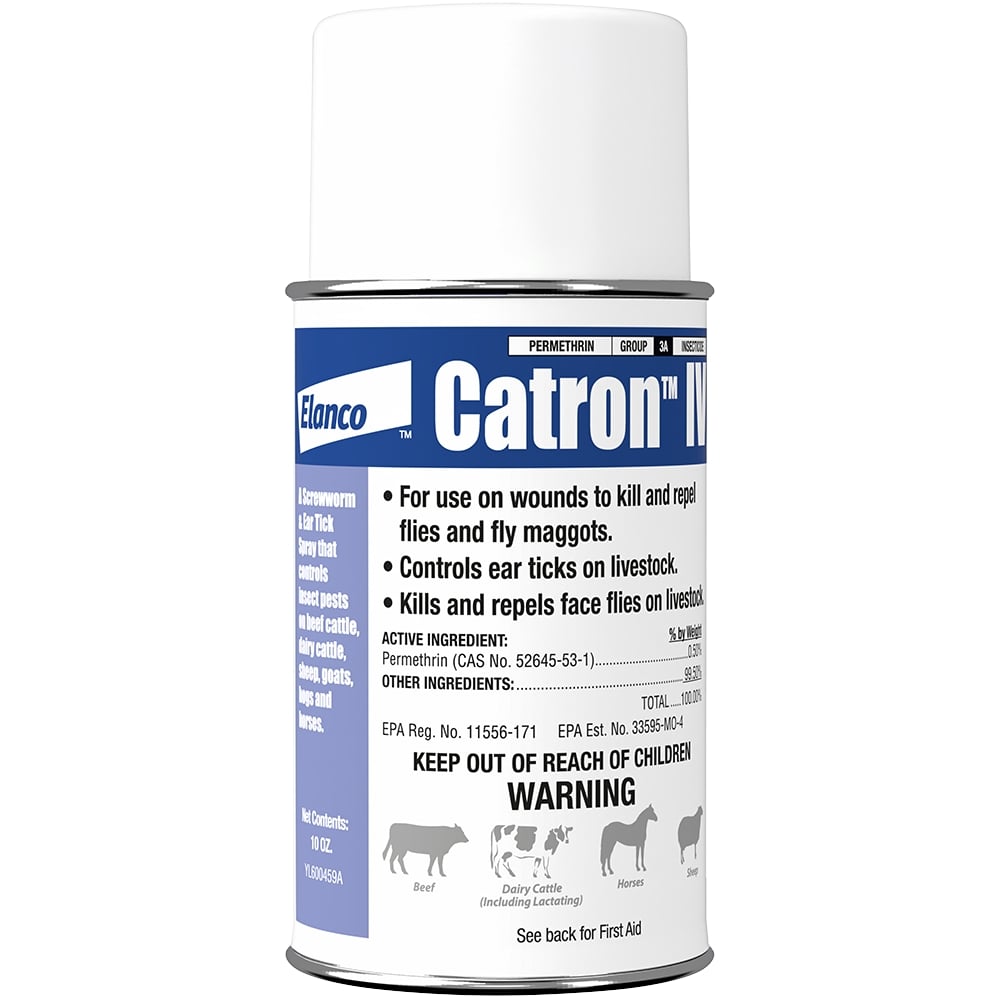 Catron® IV Livestock Wound Spray for Flies, Maggots and Ear Ticks