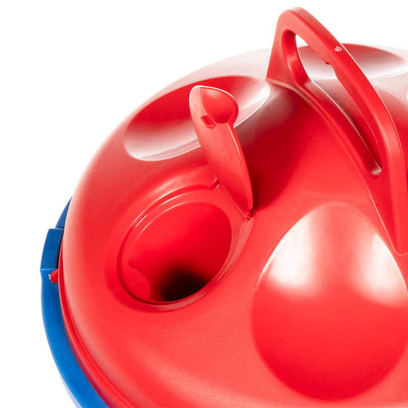 Refill without removing the lid!
