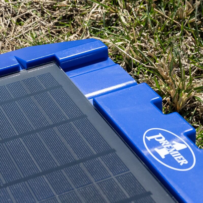 15W glass solar panel