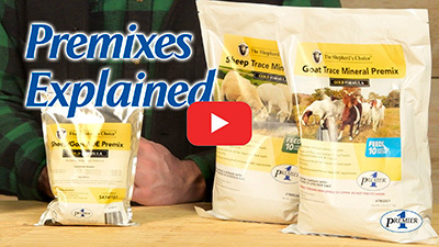 The Shepherd’s Choice GOLD Formula Trace Mineral Premixes video