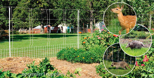 Electric Net Fence for Gardens