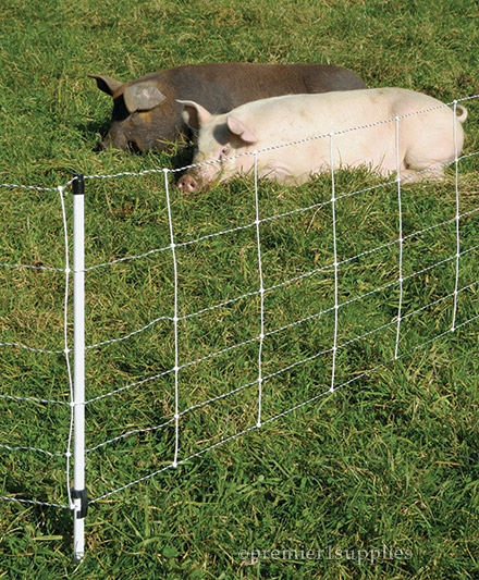 Pig QuikFence electric net fencing