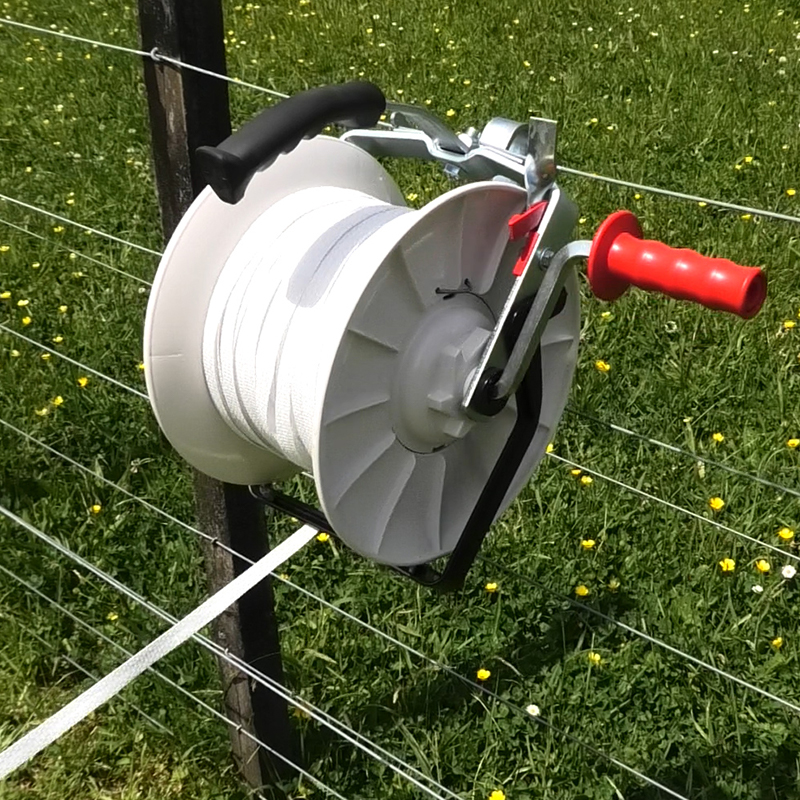 Portable Electric Fence Geared Reel For Sale, Electric Fence