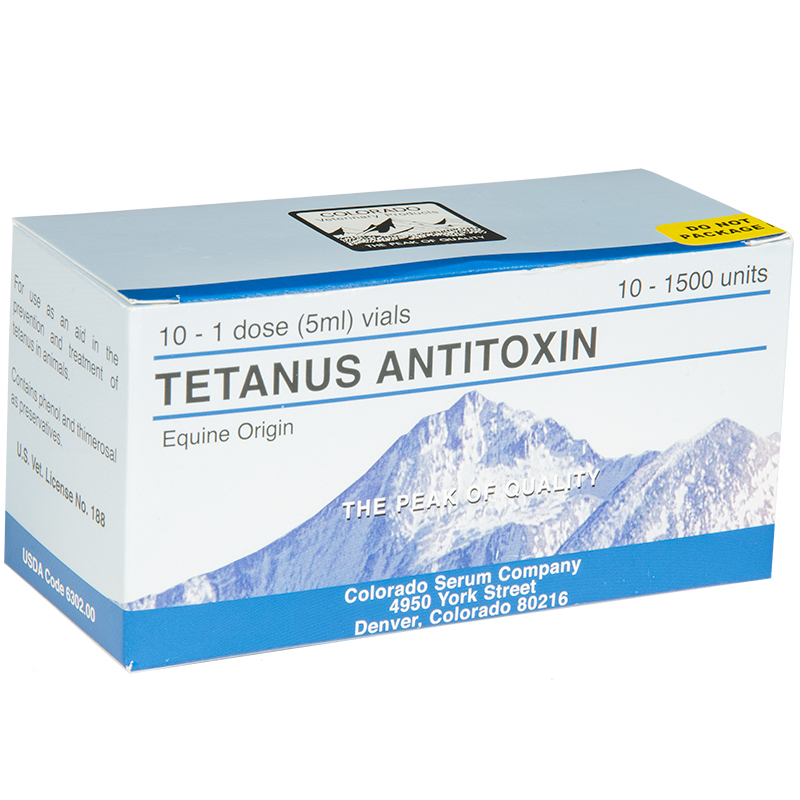 Tetanus Antitoxin - Premier1Supplies