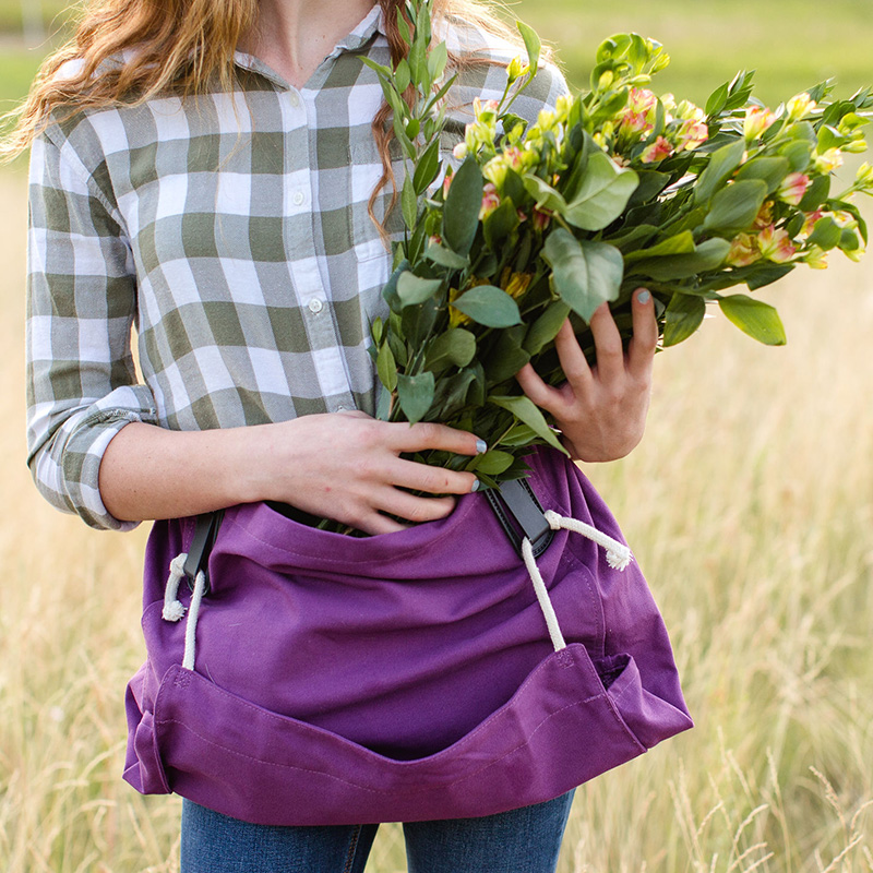  Purple Chicken Egg Collection Apron - Adult Size for Easy Egg  Gathering and Collection : Home & Kitchen