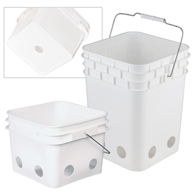 Lid Included Buckets & Bucket Accessories at