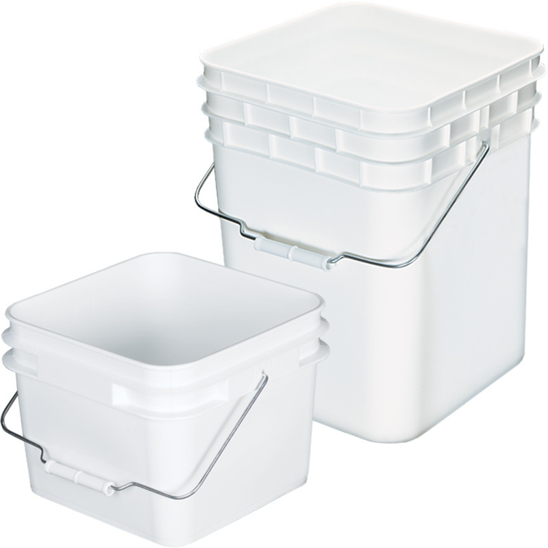 3 Gallon Stainless Steel Bucket and Lid, One or Two Goat