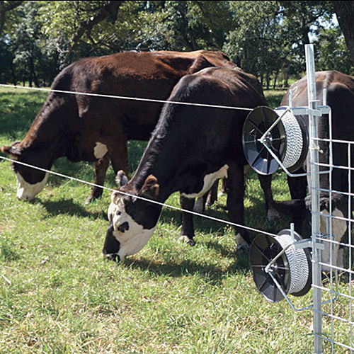 How To Make Multi-Strand Grazing Easy - The Strainrite Three-Hole Reel  Mounting Post 
