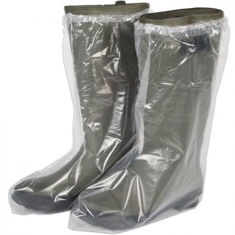 Rubber boots not included